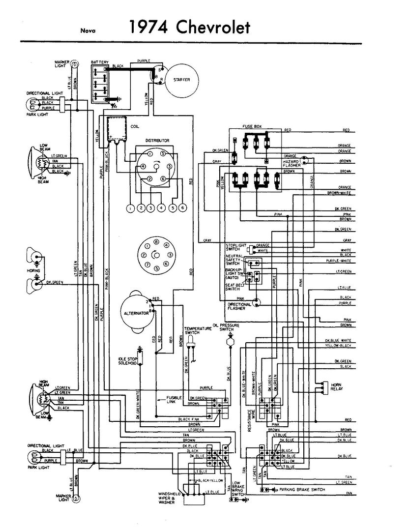 wiring for 1974 nova Chevy Nova Forum